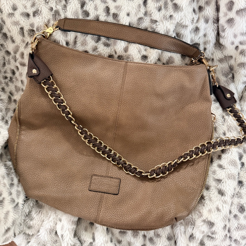 Large Shoulder Bag with Crossbody Strap